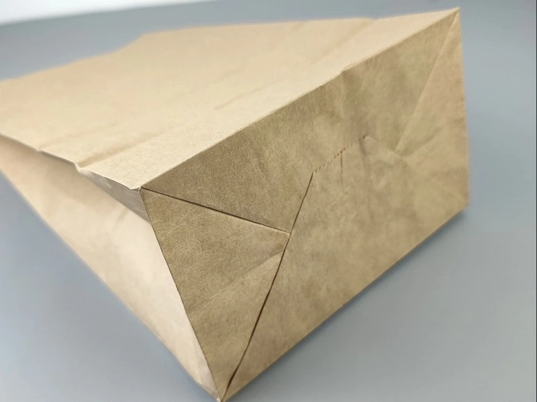 Takeaway Food Packaging Kraft Paper Bags Snack Donuts Fried Chicken Roast Kraft Paper Storage Packing Bag Greaseproof White and Brown Kraft Bags at Cheap Price